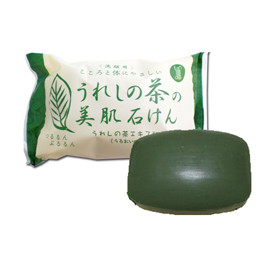 うれしの茶の美肌石けん　1袋(100g)